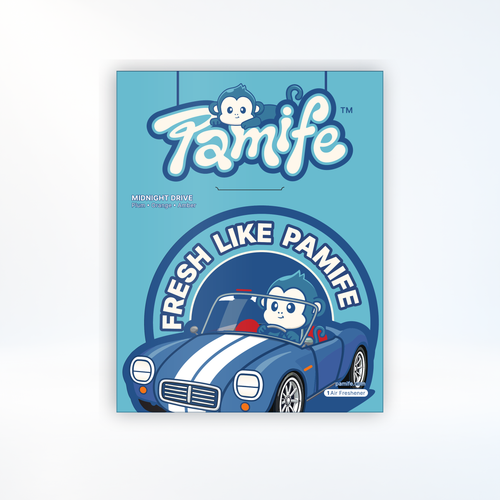 Pamife Car Air Freshener - Midnight Drive