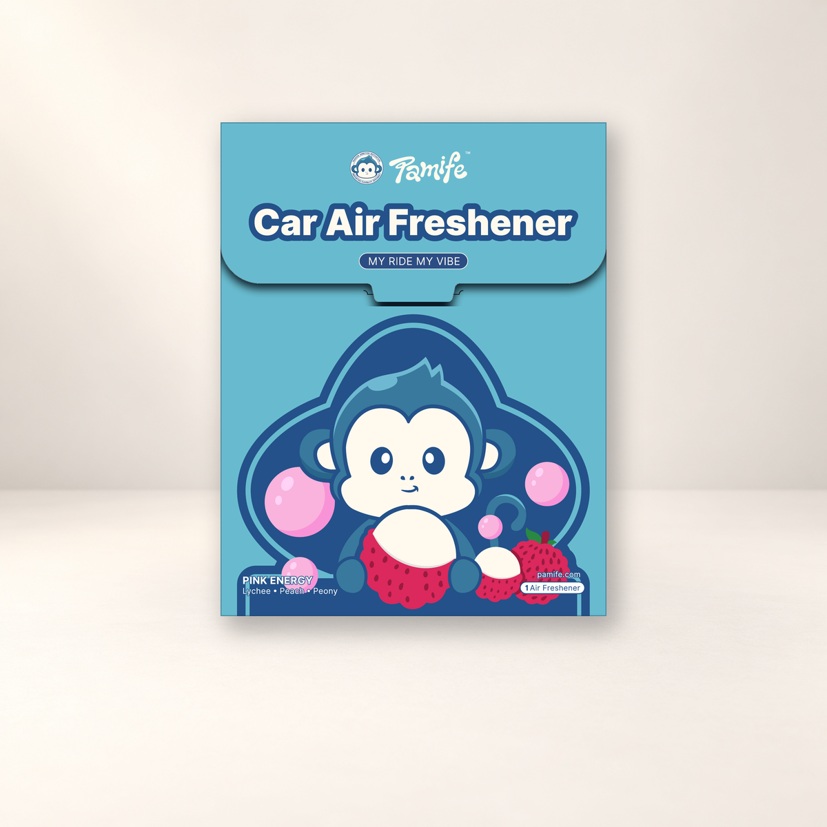 Pamife Car Air Freshener - Pink Energy
